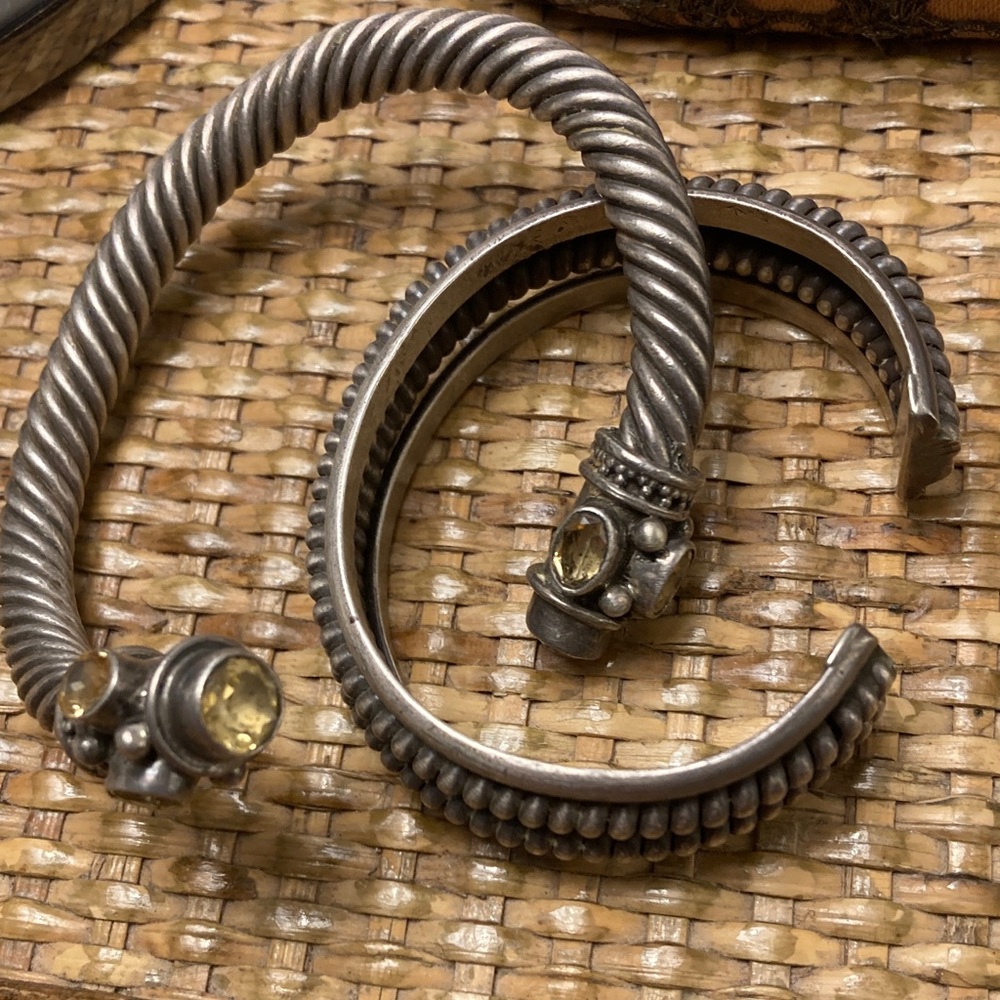 Silver and Gold-Toned Women's Bracelet